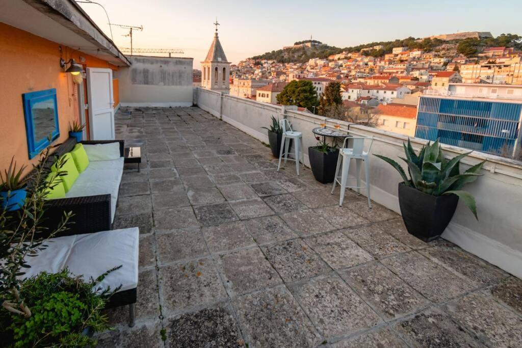 The Spot - Rooftop In The City Centre + Parking Šibenik Exterior foto