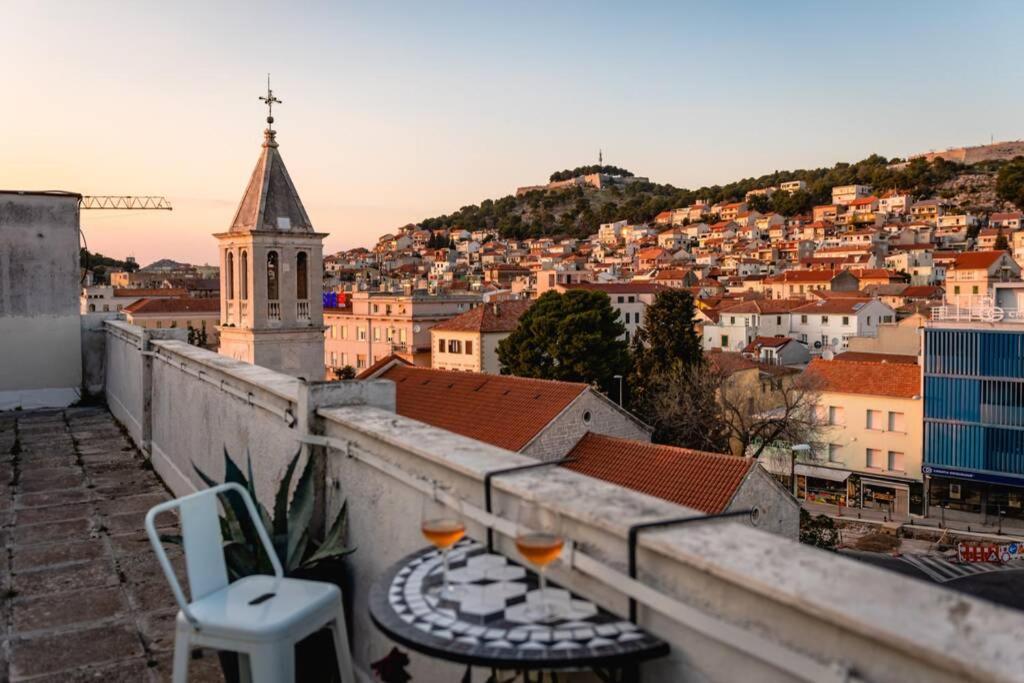 The Spot - Rooftop In The City Centre + Parking Šibenik Exterior foto