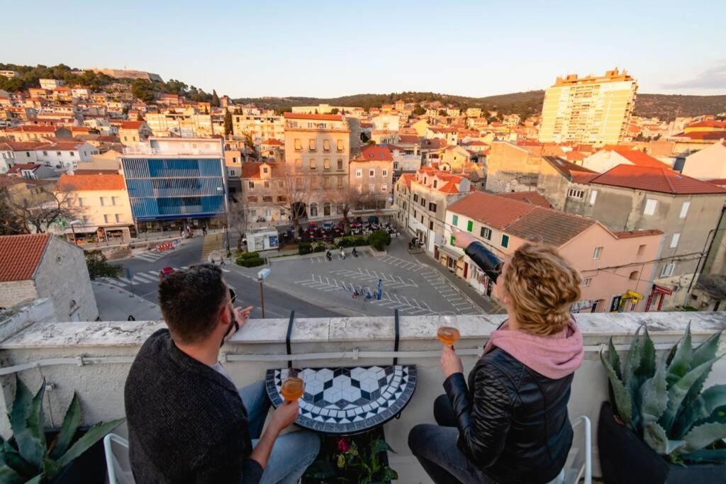 The Spot - Rooftop In The City Centre + Parking Šibenik Exterior foto